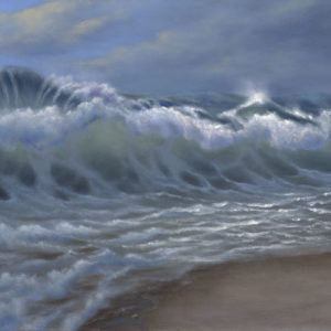 Shorebreak 18x24 oil on canvas painting by Steve Kohr Fine Art