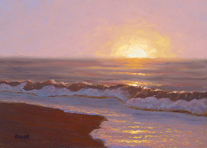 Quietude, 5x7 oil on panel