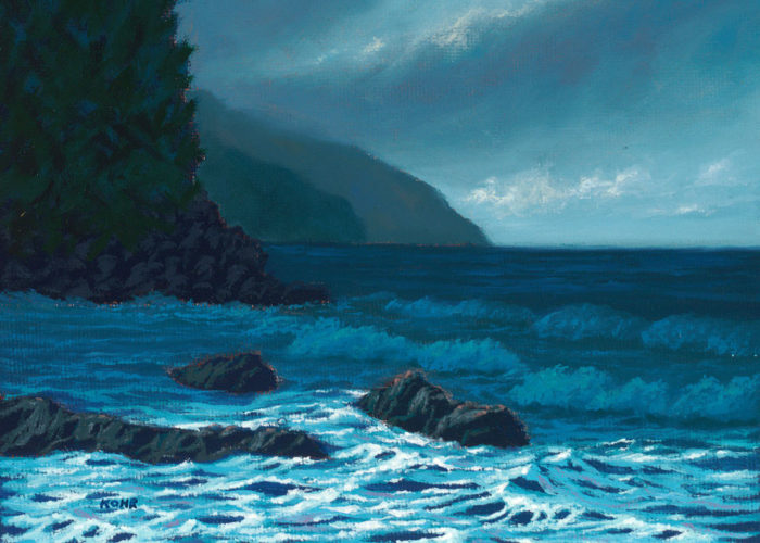 A Moment's Peace, 6x8 oil on panel